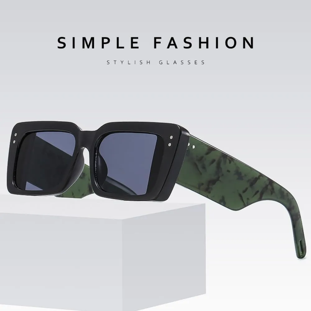 Fashion Sunglasses For Women Men Retro Big Frame Luxury Sun Glasses Trending Shades UV400 Ladies Eyeglasses