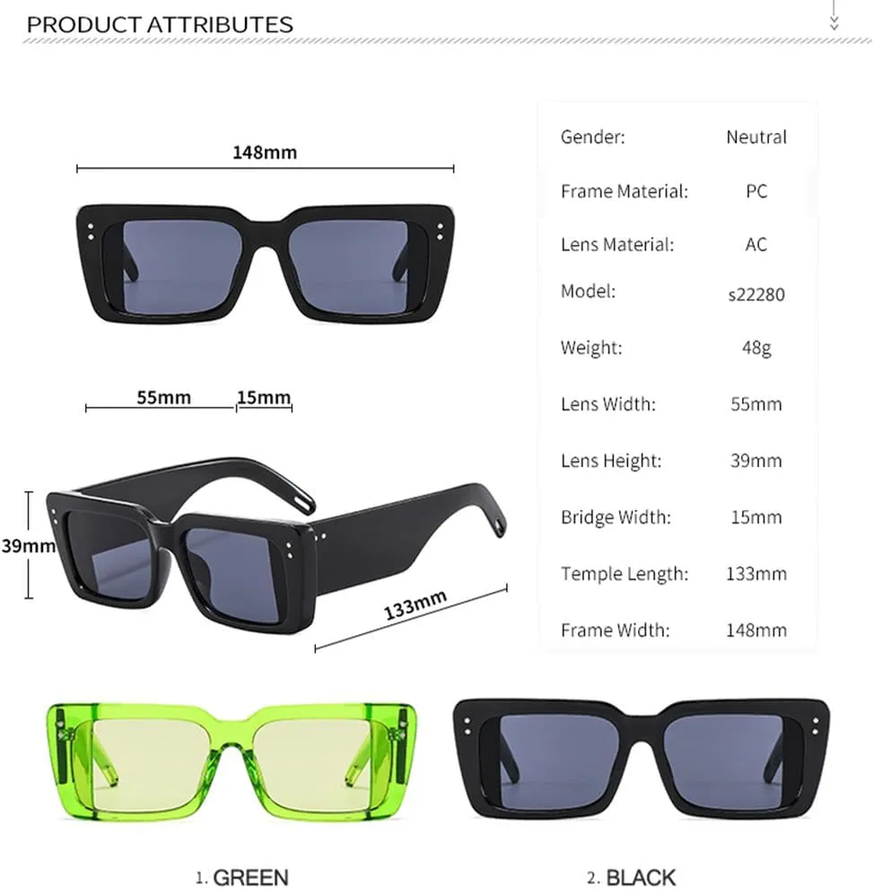 Fashion Sunglasses For Women Men Retro Big Frame Luxury Sun Glasses Trending Shades UV400 Ladies Eyeglasses