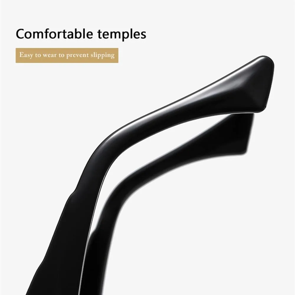 Fashion Sunglasses For Women Men Retro Simple Double Color Thick Frame Sun Glasses Shades UV400 Eyeglasses
