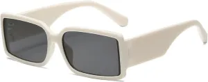 Fashion Sunglasses for Women Uv400 Vintage Rectangle Punk Men Uv400