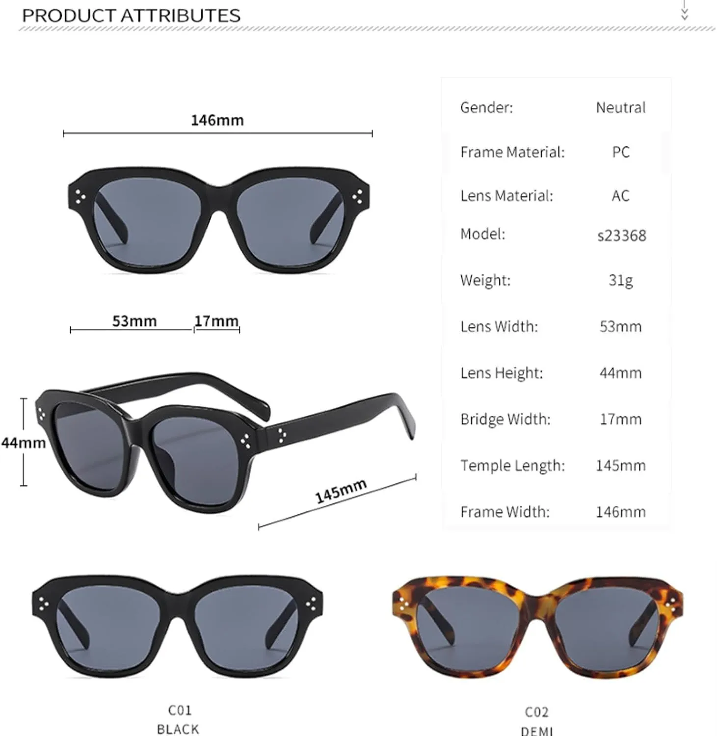 Fashion Sunglasses Oval Classic Retro Men Hip-hop Style Women