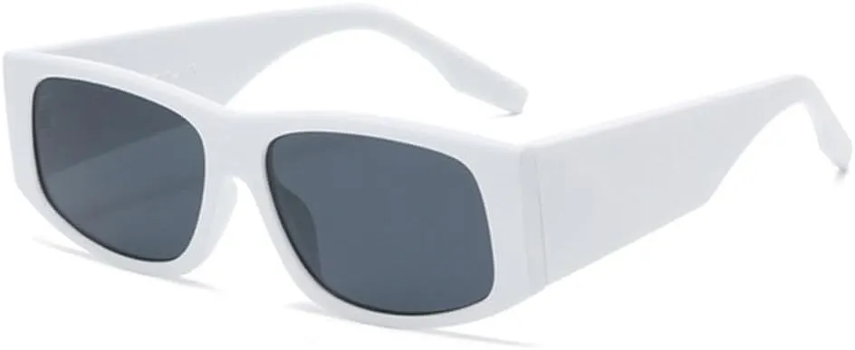 Fashion Sunglasses Small Frame Sun Glasses Trendy Retro Rectangle Women Men Outdoor Travel