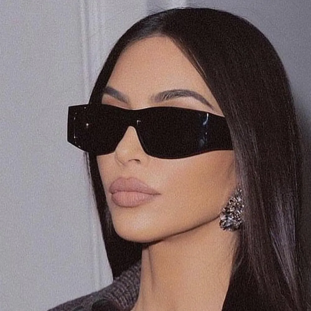 Fashion Sunglasses Small Frame Sun Glasses Trendy Retro Rectangle Women Men Outdoor Travel