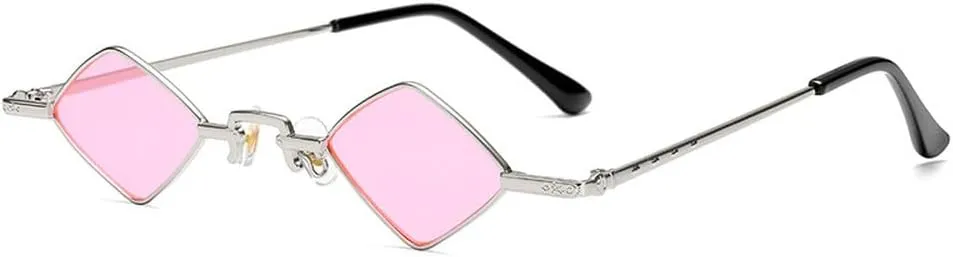 Fashion Sunglasses Women Vintage Metal Small Frame Sun Glasses Female Retro Shades Ladies Punk Eyeglass UV400