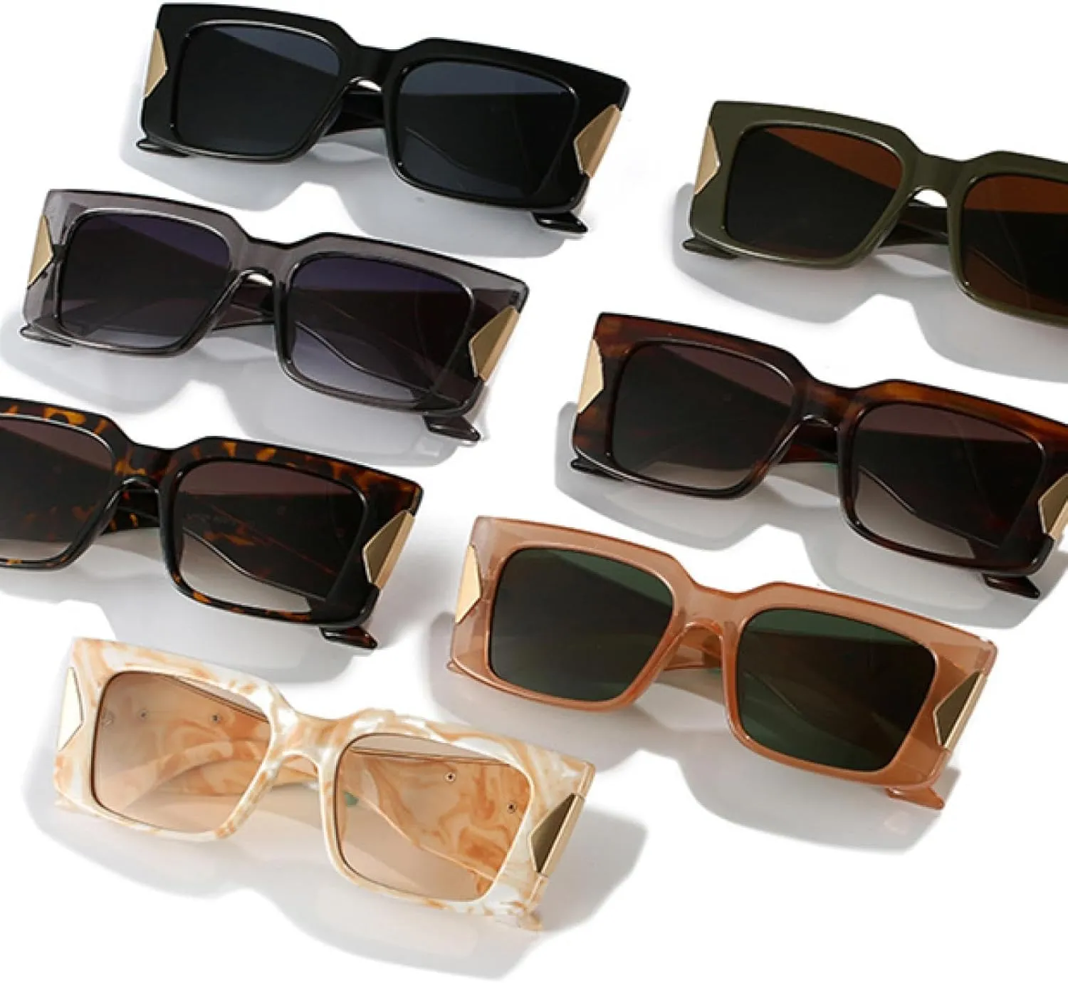 Fashion Sunglasses Women Vintage Punk Eyewear Sun Glasses Men Uv400 Retro Shades Trending Female Eyeglasses