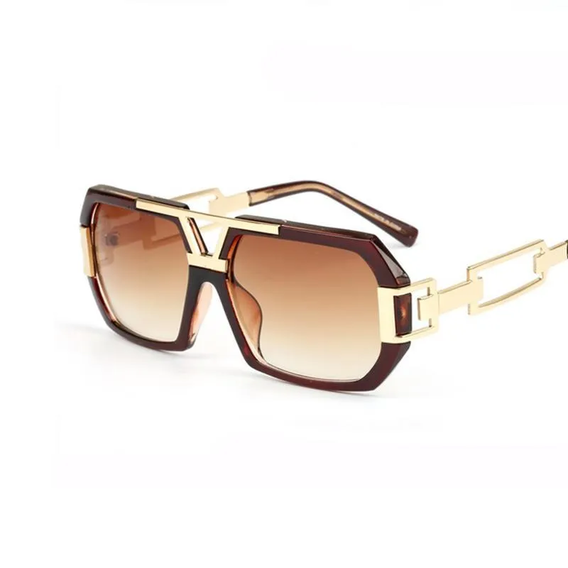 Fashion Women's Retro Summer Sunglasses With Rectangle Leg