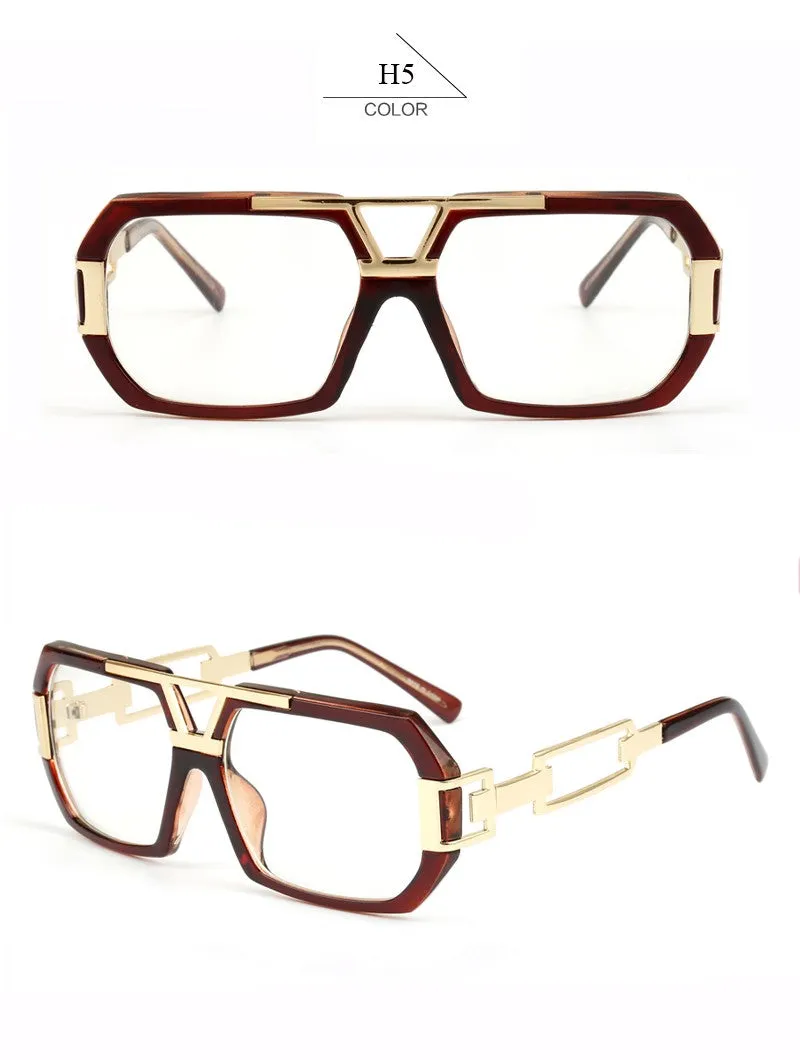 Fashion Women's Retro Summer Sunglasses With Rectangle Leg