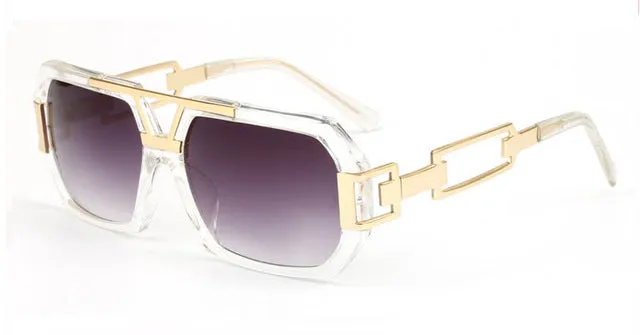 Fashion Women's Retro Summer Sunglasses With Rectangle Leg