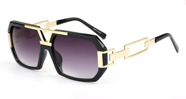 Fashion Women's Retro Summer Sunglasses With Rectangle Leg