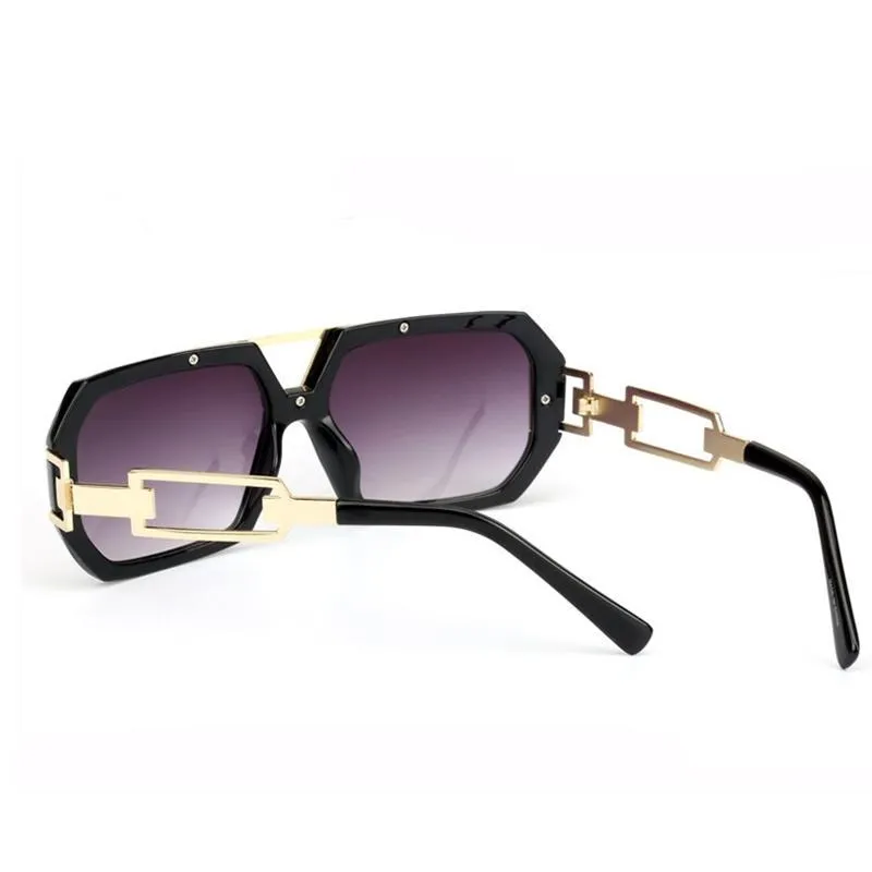 Fashion Women's Retro Summer Sunglasses With Rectangle Leg