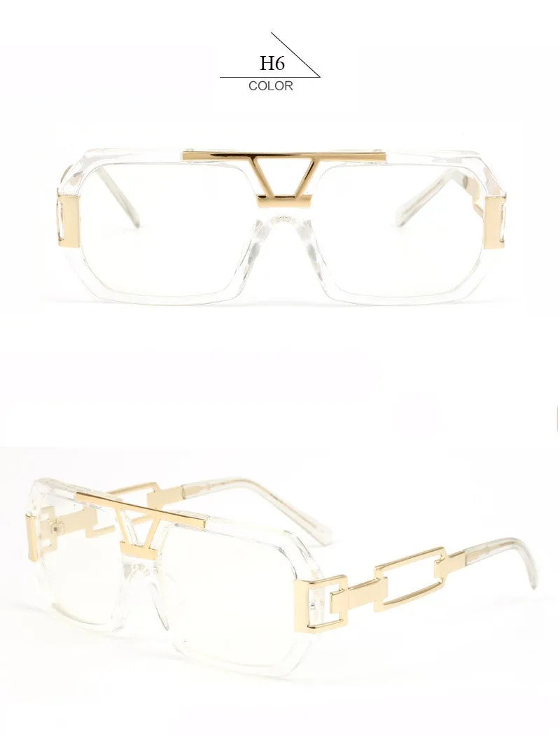 Fashion Women's Retro Summer Sunglasses With Rectangle Leg
