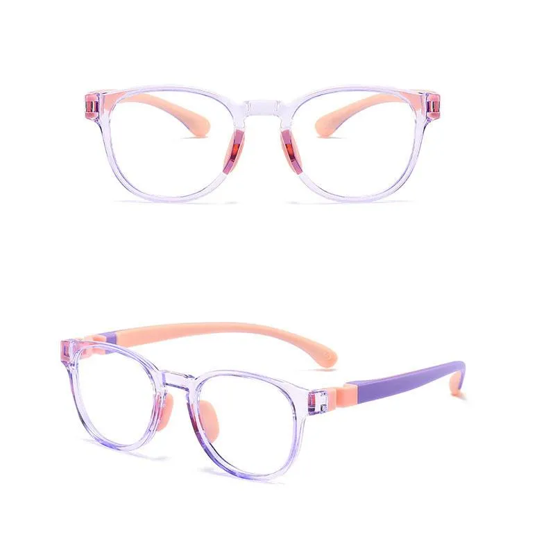 Fashionable Glasses Kids Blue Light Anti Glare Filter Children Eyeglasses