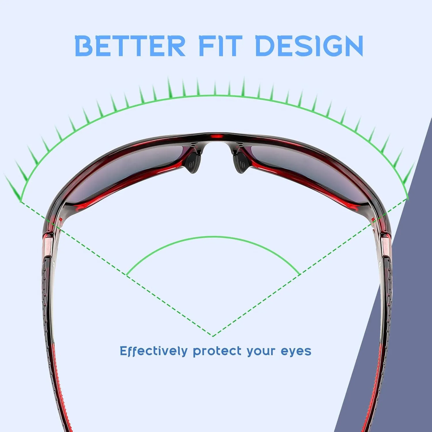 FEISEDY Classic Men Polarized Sports Sunglasses Night Driving Yellow Lenses Cycling Fishing Driving Glasses B2674
