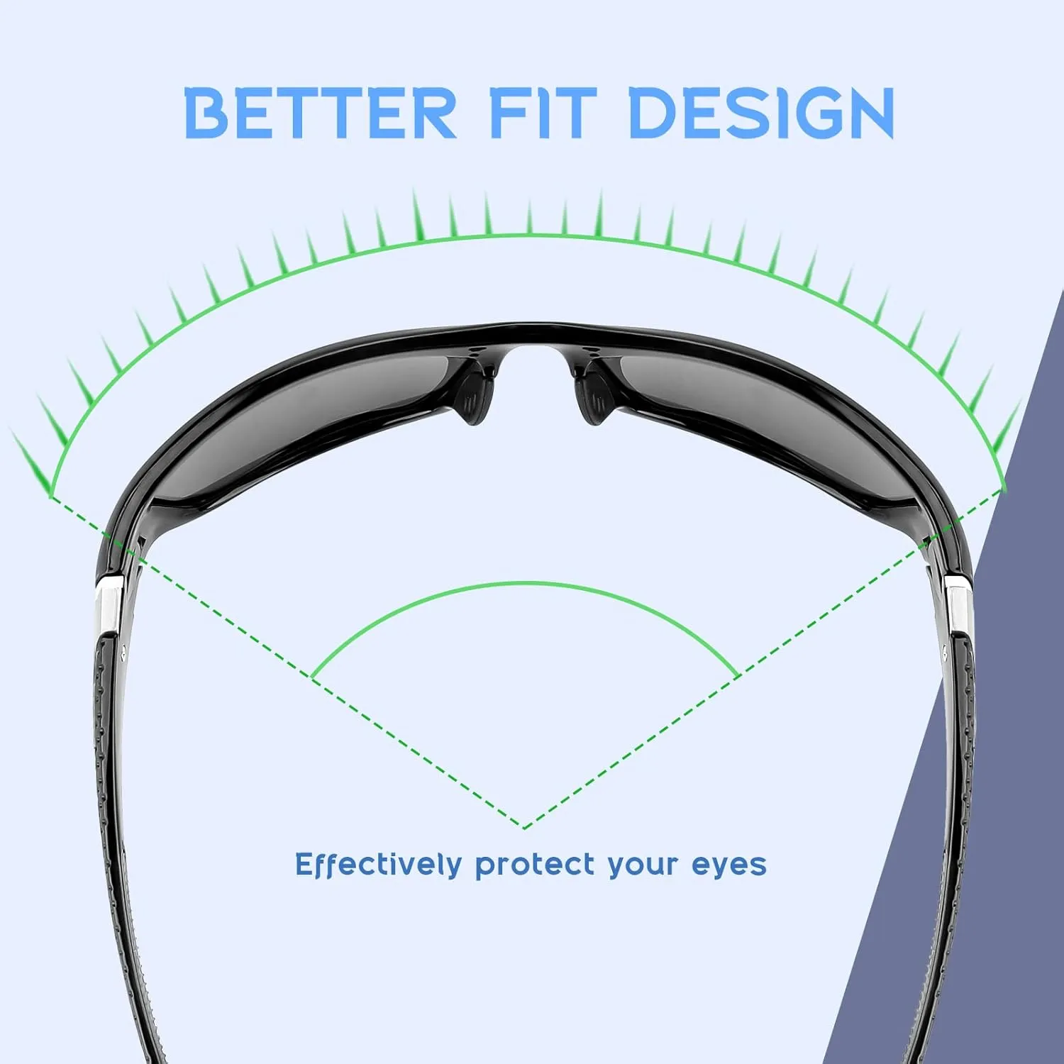 FEISEDY Classic Men Polarized Sports Sunglasses Night Driving Yellow Lenses Cycling Fishing Driving Glasses B2674