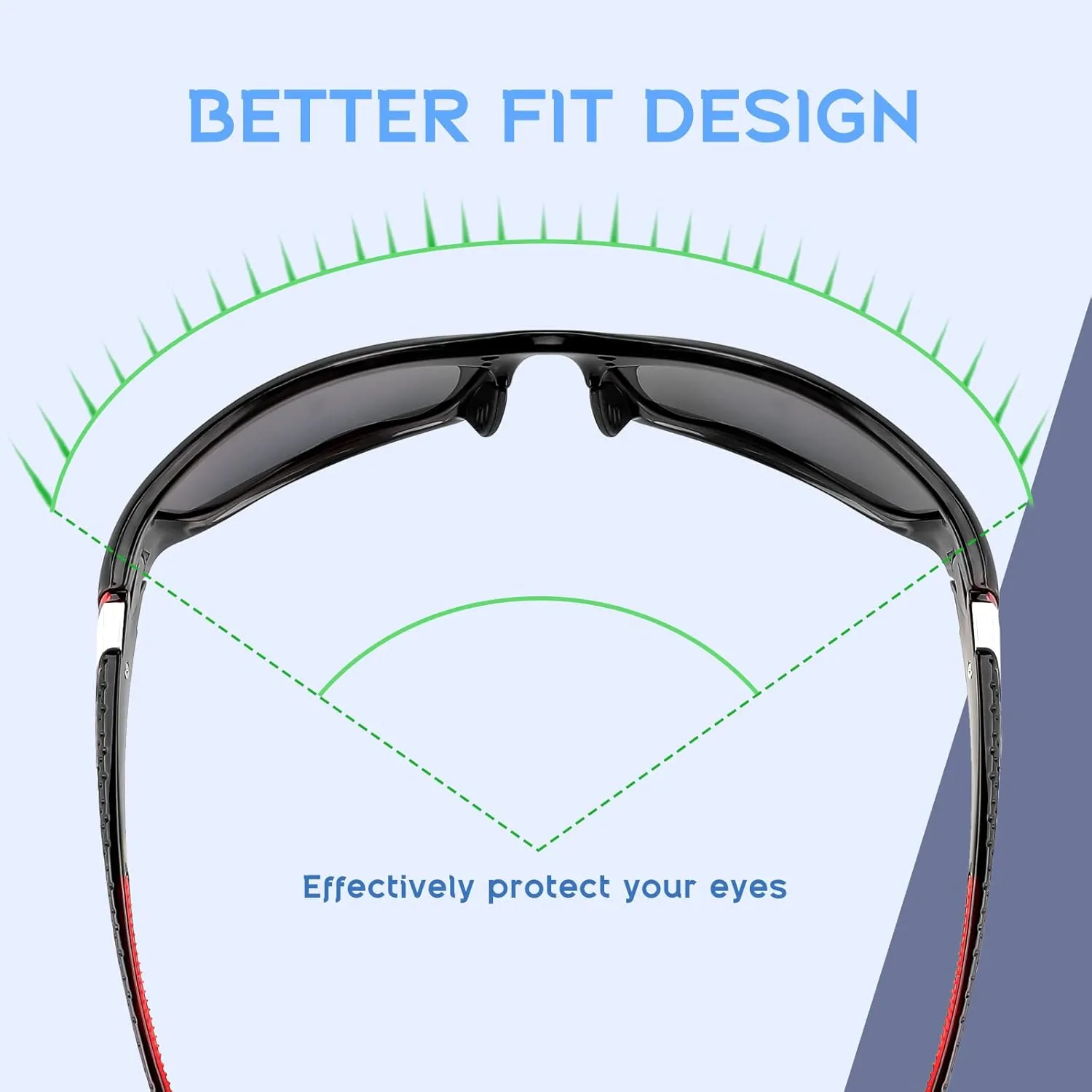 FEISEDY Classic Men Polarized Sports Sunglasses Night Driving Yellow Lenses Cycling Fishing Driving Glasses B2674