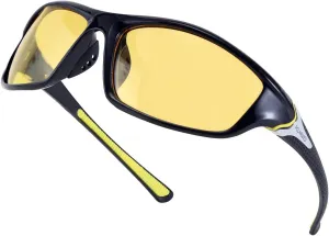 FEISEDY Classic Men Polarized Sports Sunglasses Night Driving Yellow Lenses Cycling Fishing Driving Glasses B2674