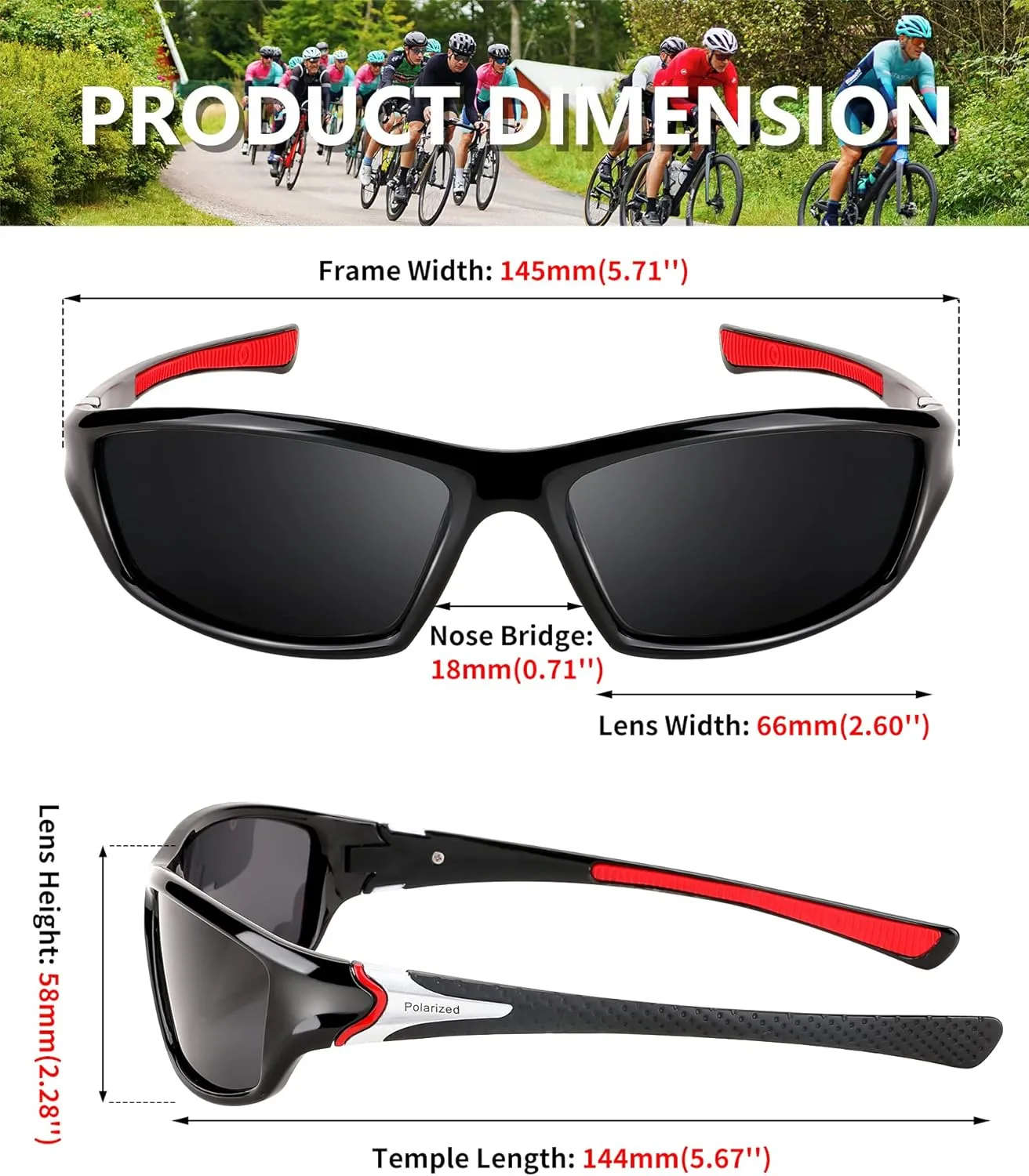 FEISEDY Classic Men Polarized Sports Sunglasses Night Driving Yellow Lenses Cycling Fishing Driving Glasses B2674