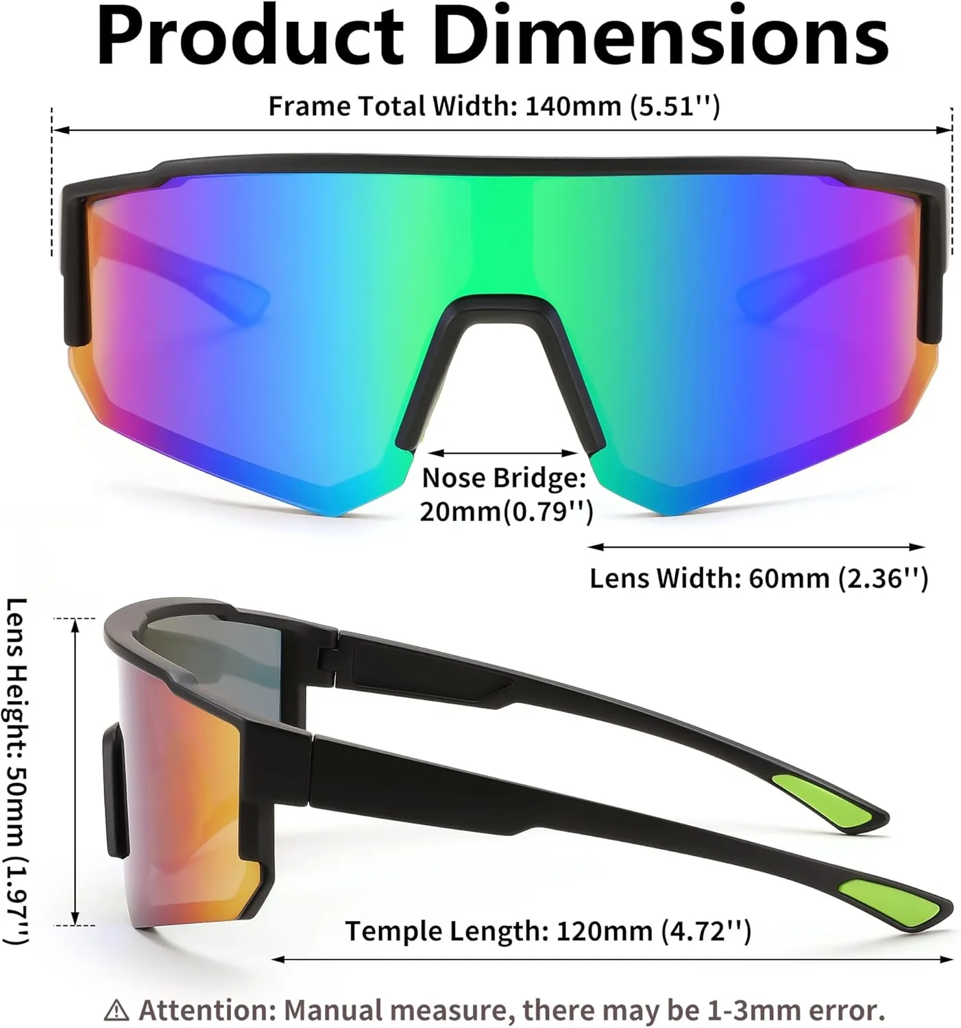 FEISEDY Kids Sunglasses Youth Baseball Polarized Sunglasses Sports Lightweight TR90 Frame Boys Girls Cycling B0213