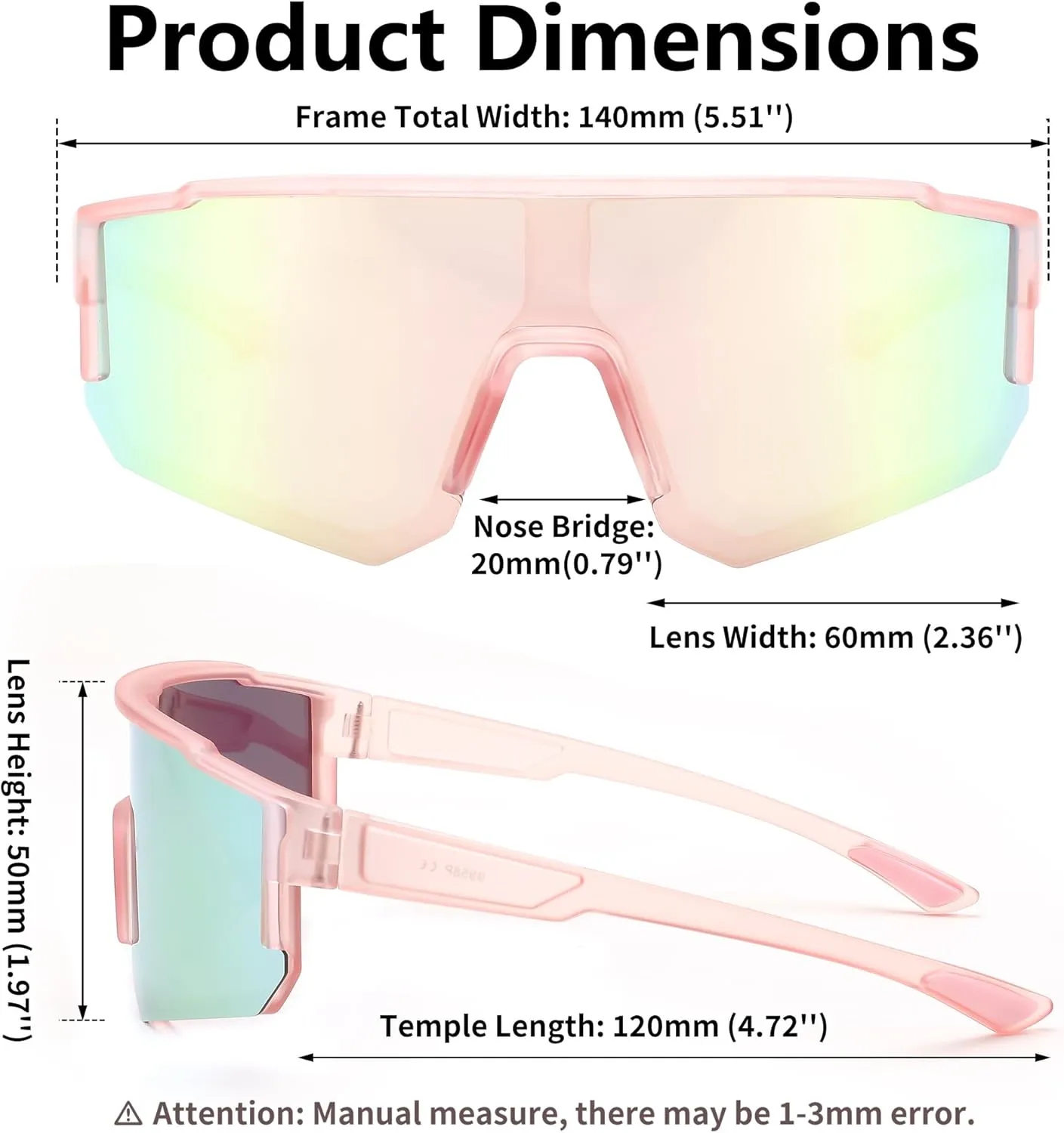 FEISEDY Kids Sunglasses Youth Baseball Polarized Sunglasses Sports Lightweight TR90 Frame Boys Girls Cycling B0213