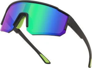FEISEDY Kids Sunglasses Youth Baseball Polarized Sunglasses Sports Lightweight TR90 Frame Boys Girls Cycling B0213
