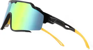 FEISEDY Polarized Sports Sunglasses for Men Women, Baseball Cycling Fishing Sunglasses UV400 Protection B0134