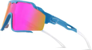 FEISEDY Polarized Sports Sunglasses for Men Women, Baseball Cycling Fishing Sunglasses UV400 Protection B0134