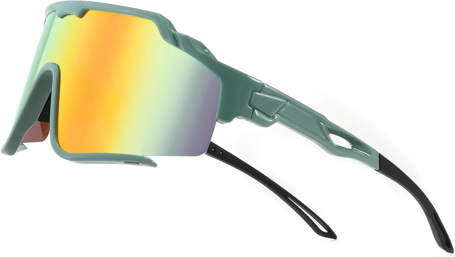 FEISEDY Polarized Sports Sunglasses for Men Women, Baseball Cycling Fishing Sunglasses UV400 Protection B0134