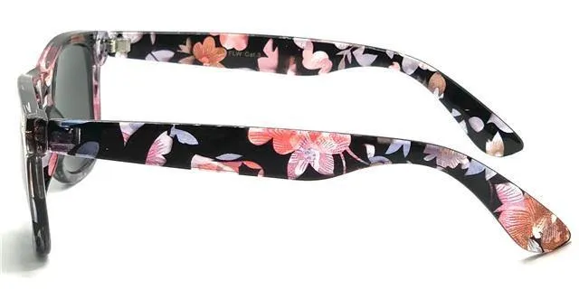 Floral Flower Print Classic Sunglasses for women
