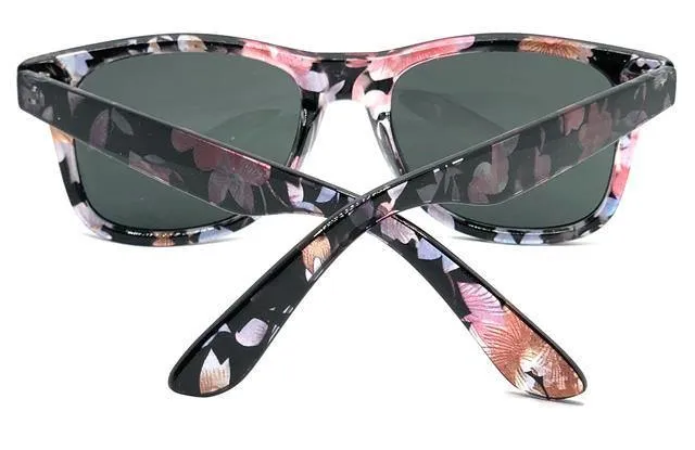 Floral Flower Print Classic Sunglasses for women