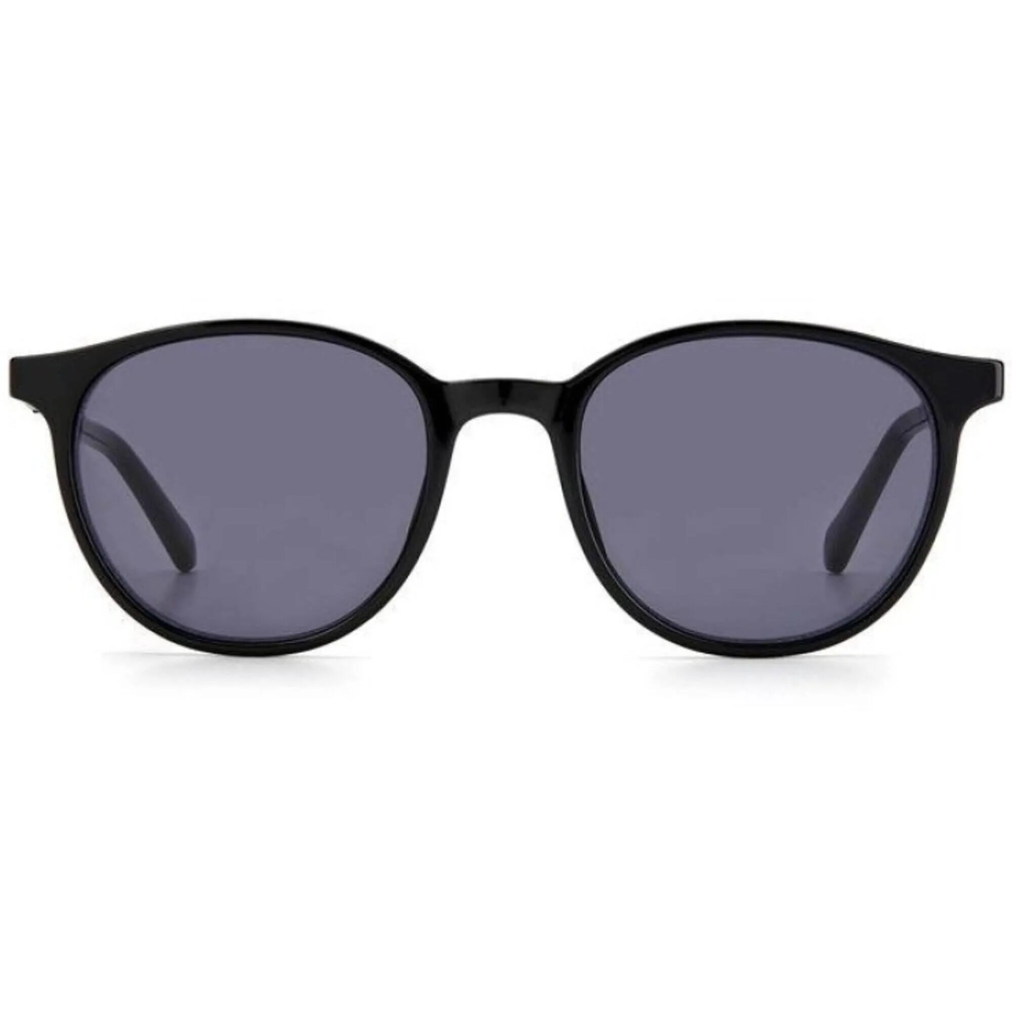 Fossil Unisex Sunglasses - Black Plastic Cat Eye Frame Grey Lens | FOSSIL FOS 3124/S S