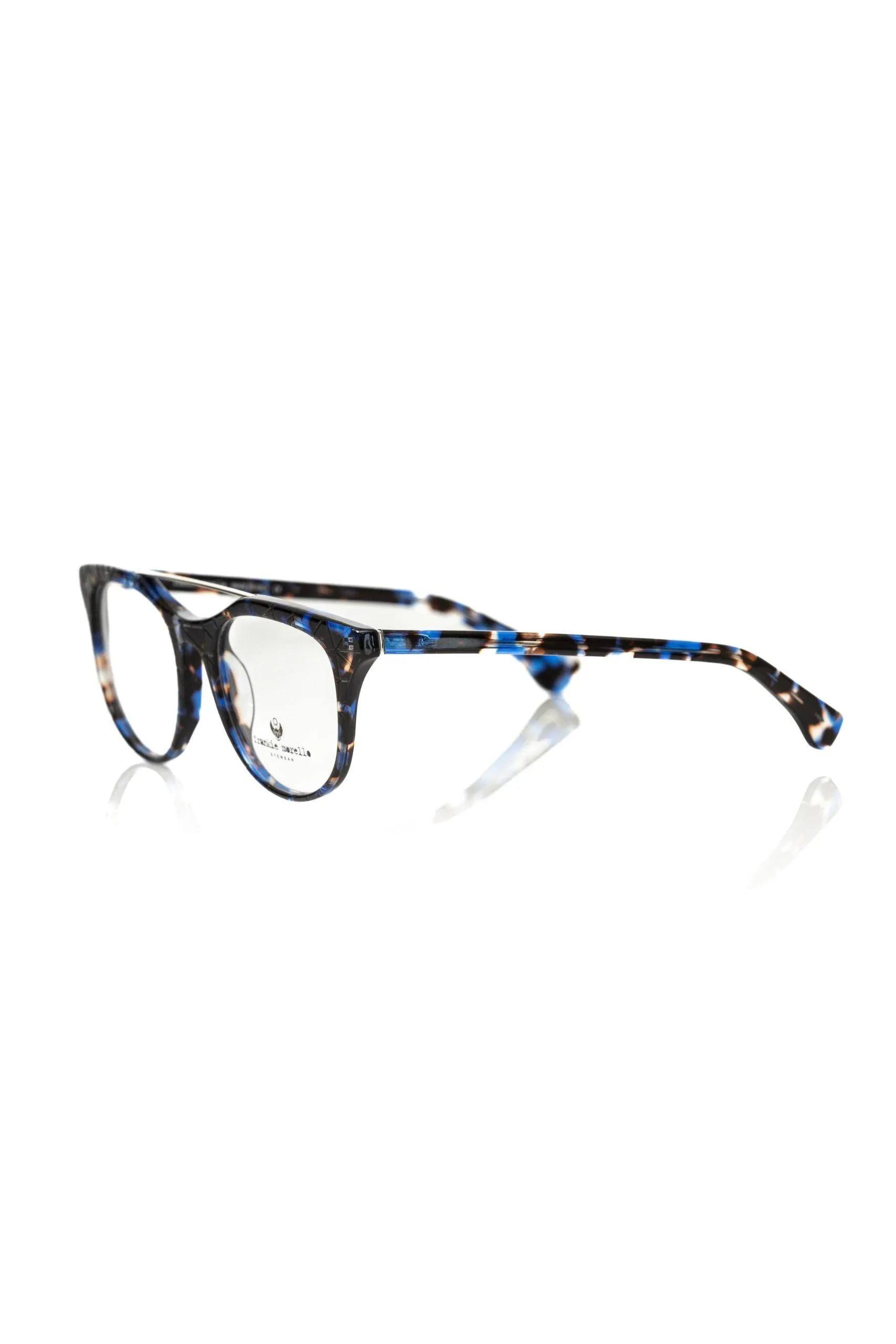 Frankie Morello Blue Acetate Unisex Frame