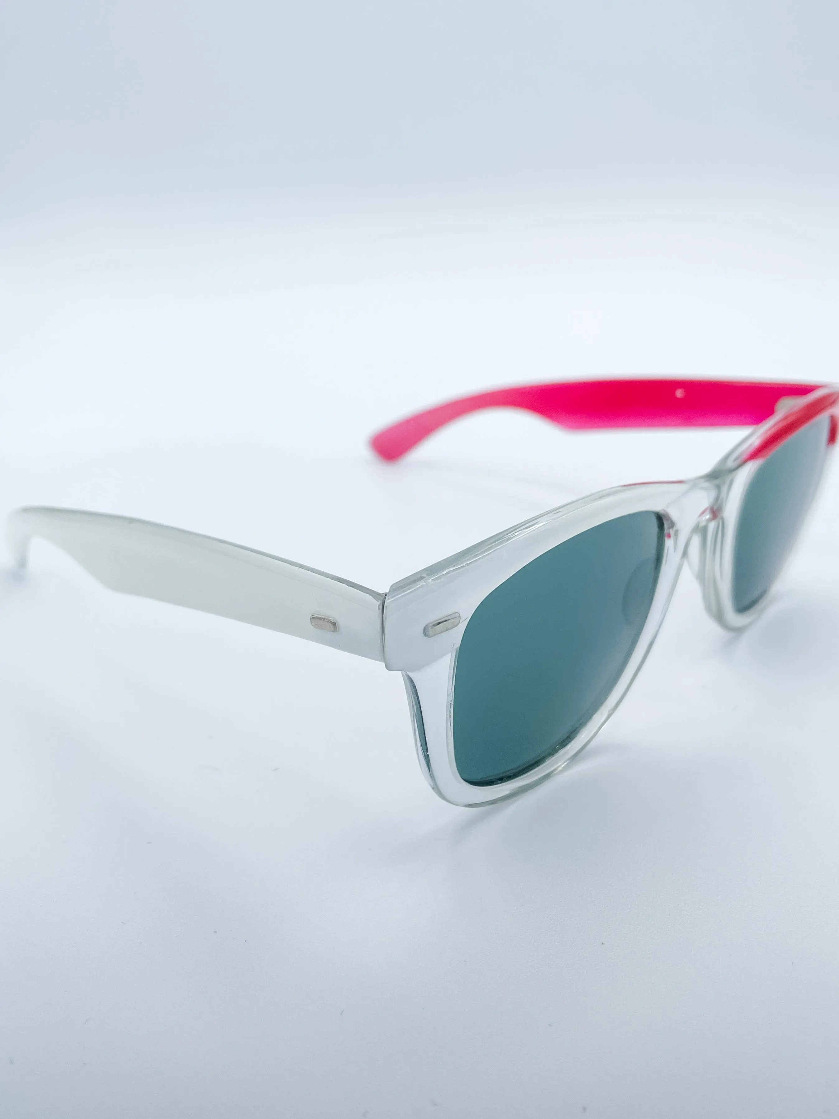 French Vintage Wayfarer Style Sunglasses