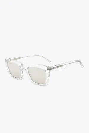 Fresh Sheets Cellulose Propionate Frame Rectangle Sunglasses