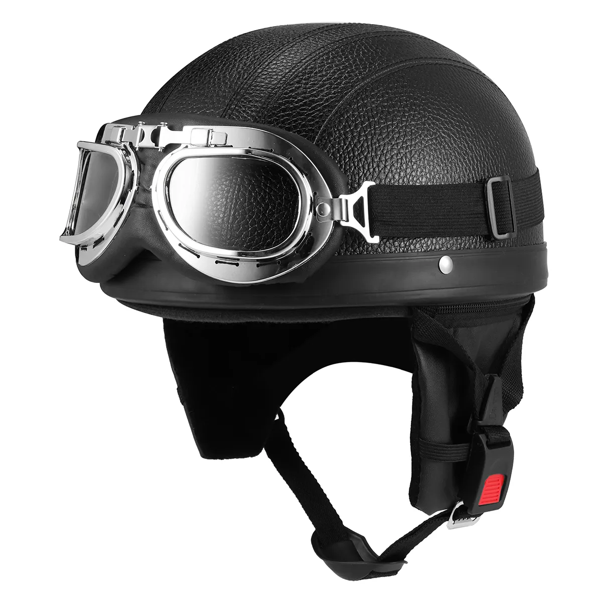 Full Face Motorcycle Helmet with Sunglasses Sun Shield Scarf Colorful Motorbike