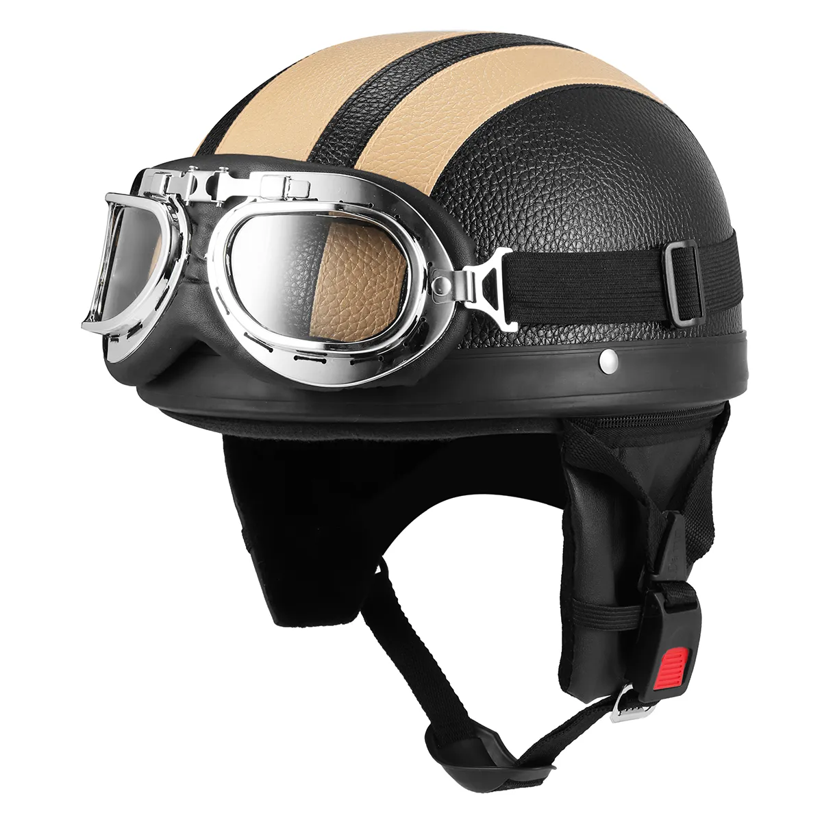 Full Face Motorcycle Helmet with Sunglasses Sun Shield Scarf Colorful Motorbike