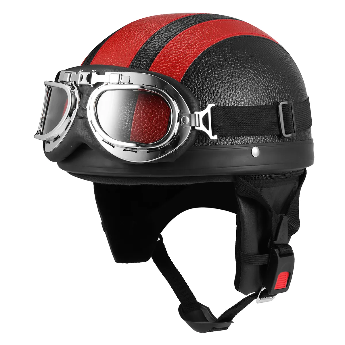 Full Face Motorcycle Helmet with Sunglasses Sun Shield Scarf Colorful Motorbike