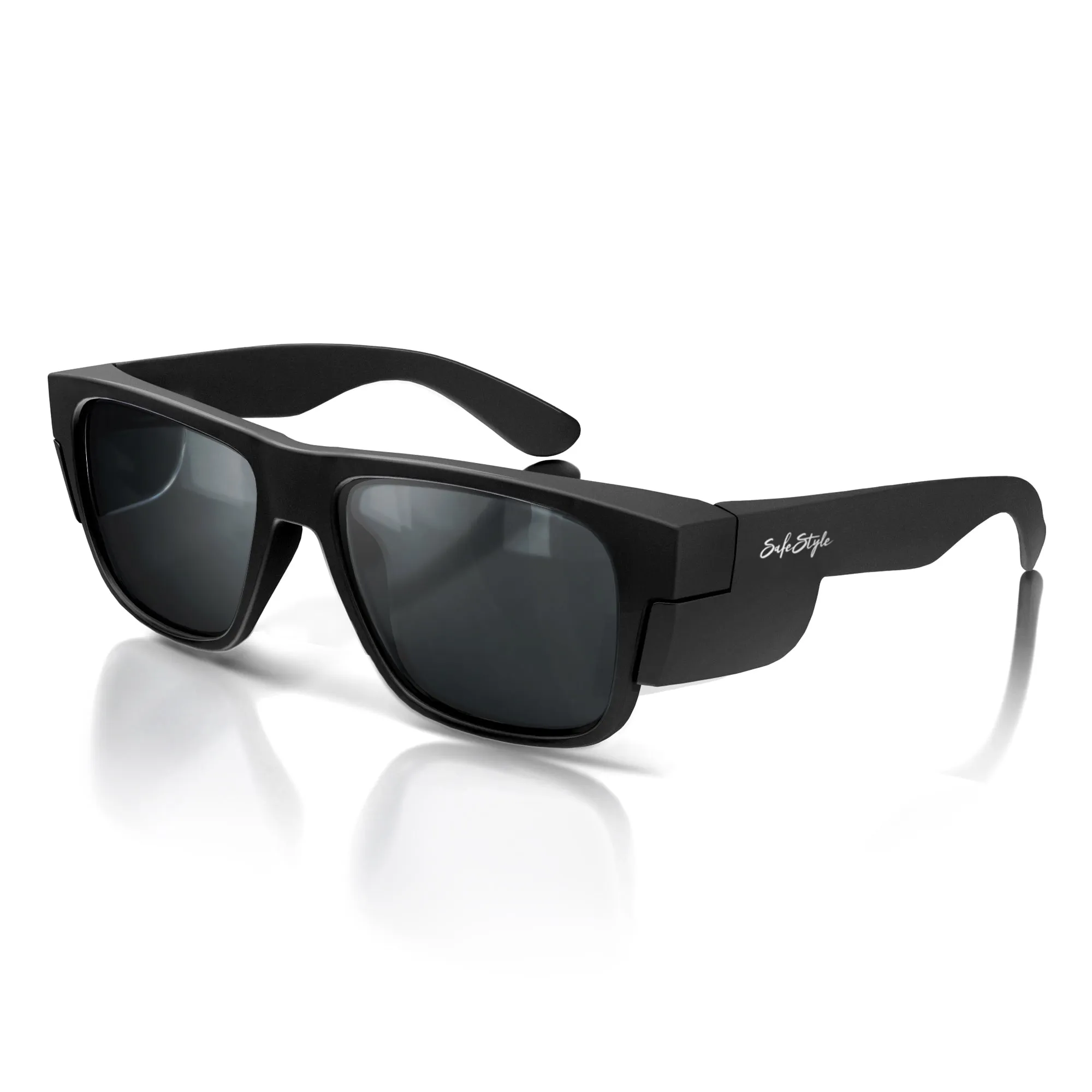 Fusions Matte Black Frame Polarised Lens