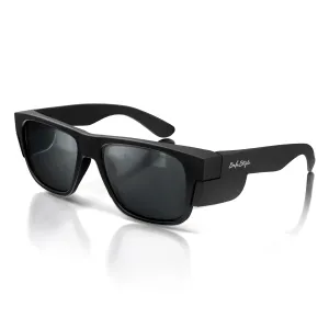 Fusions Matte Black Frame Polarised Lens