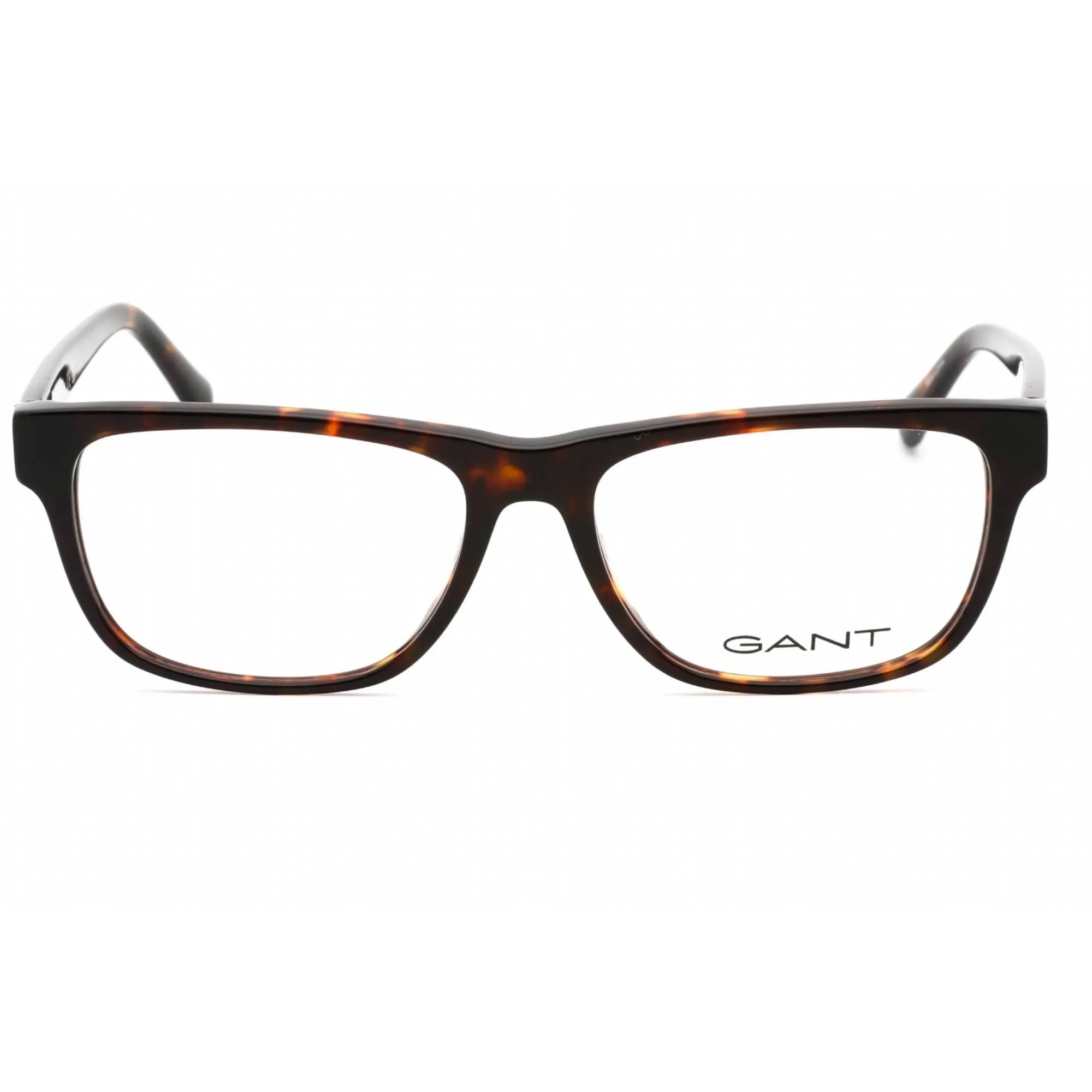 Gant Men's Eyeglasses - Dark Havana Plastic Full Rim Rectangular Frame | GA3272 052