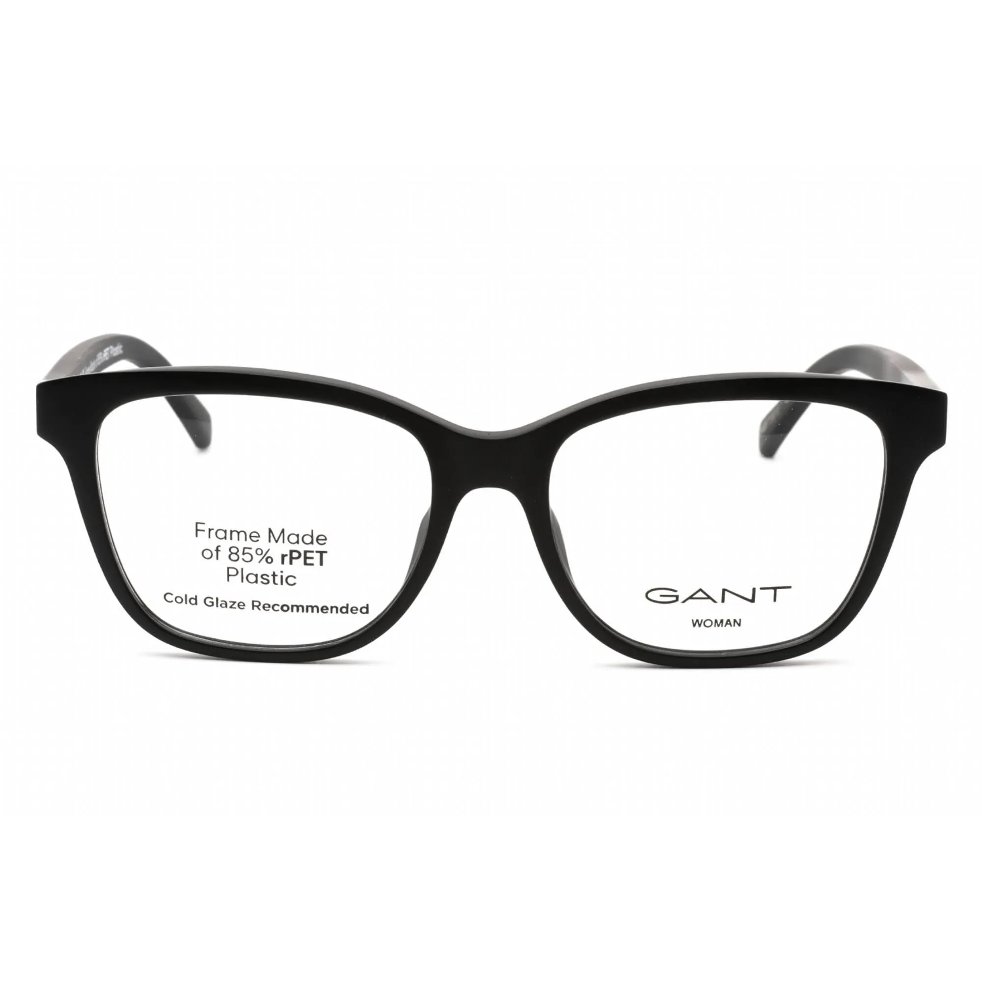 Gant Women's Eyeglasses - Full Rim Matte Black Rectangular Shape Frame | GA4147 002
