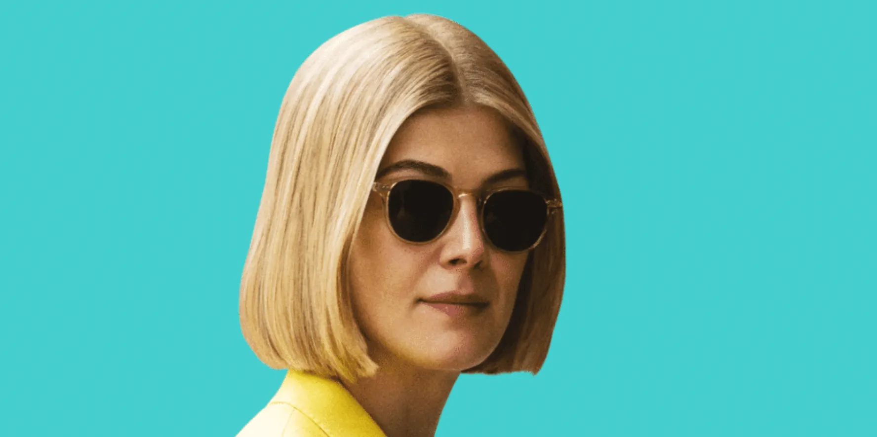 Garrett Leight Hampton 2001 CH/PGN Sunglasses - As Seen On Rosamund Pike