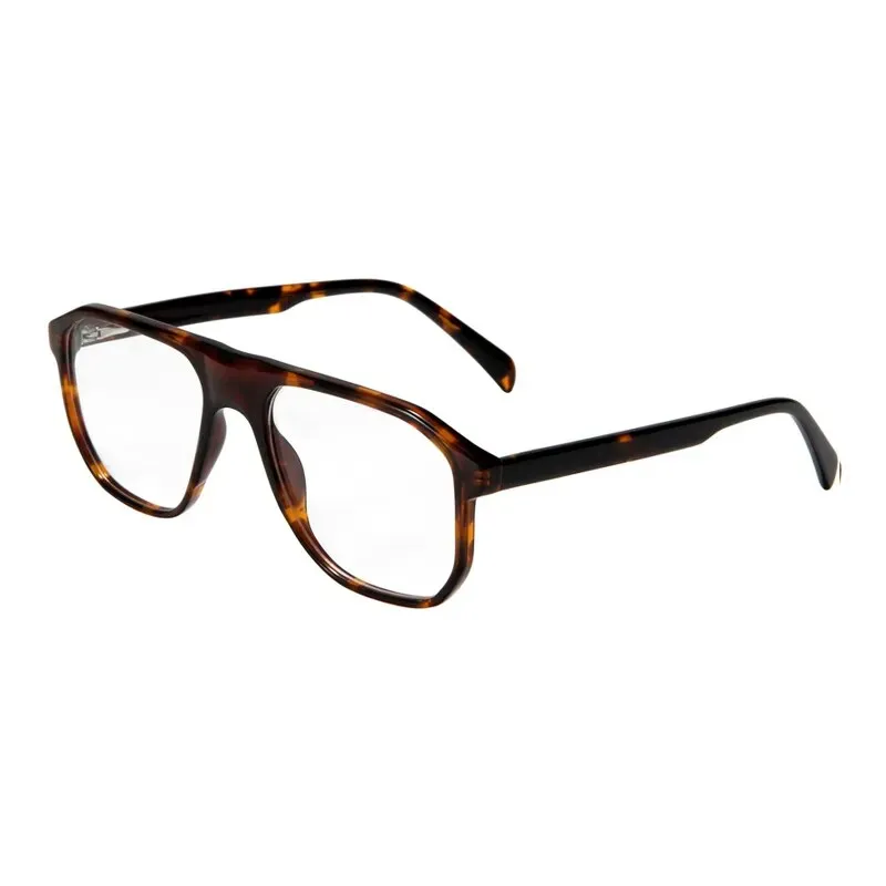 Gatenac Unisex Full Rim Square Acetate Eyeglasses Gxyj1135