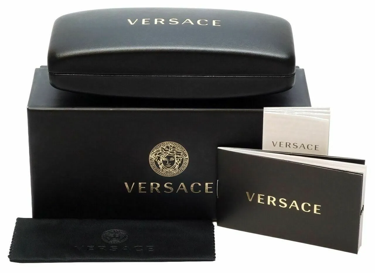 Genuine VERSACE Dark Havana Oval Full Rim 53mm Eyeglasses Frame VE 3282 108