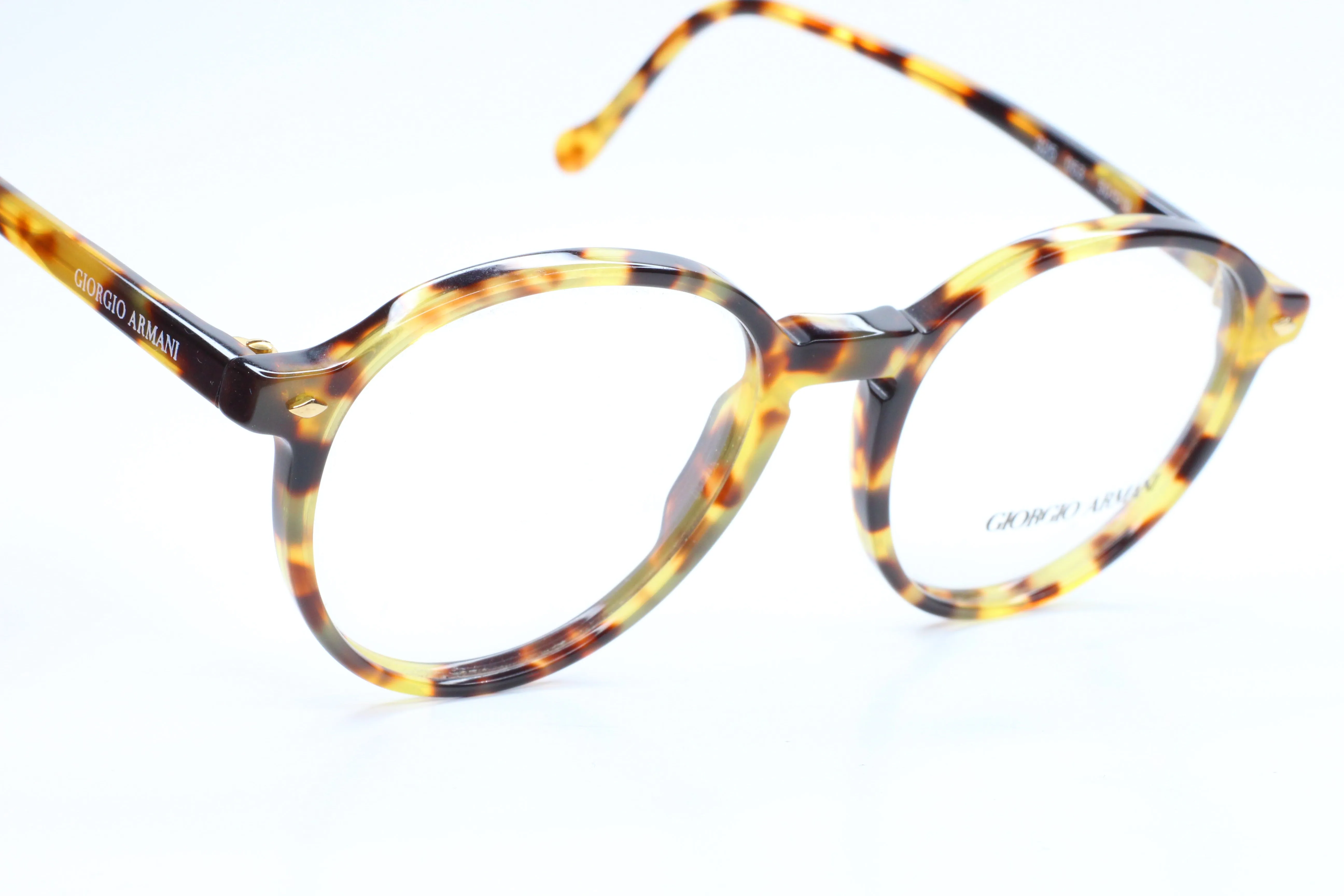 Giorgio Armani GA325 053 Havana Tortoise Italy Designer Eyeglasses