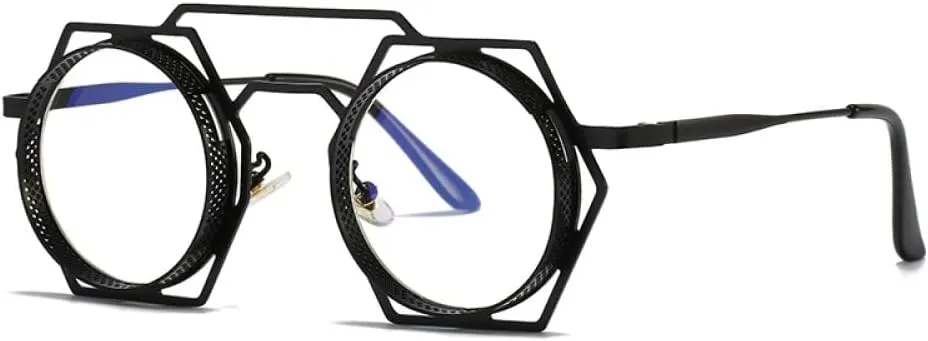 Glasses Punk Sunglasses For Men Retro Steampunk Sunglasses Women Round Shades Vintage