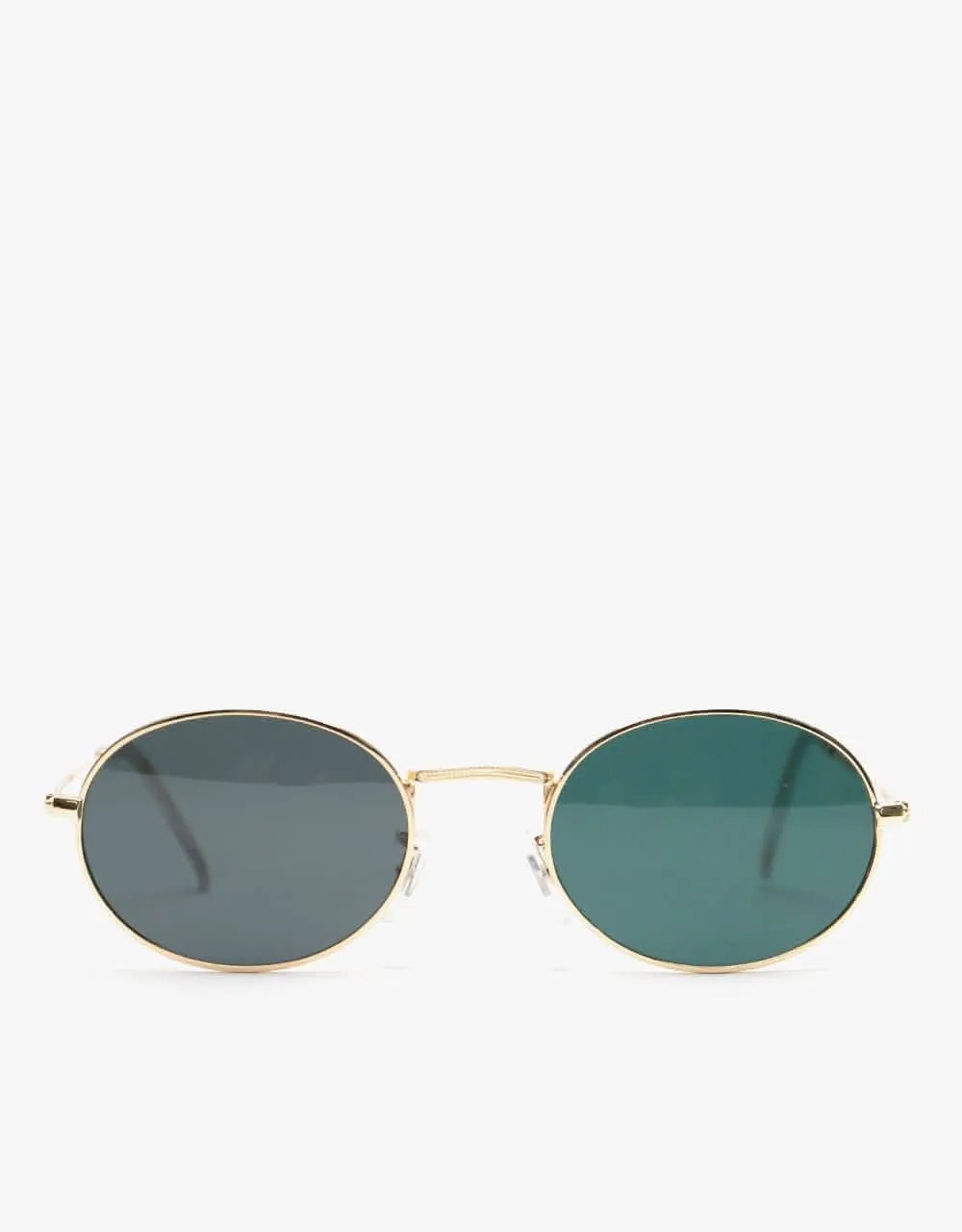 Glassy Sunhater Campbell Polarized Sunglasses - Gold
