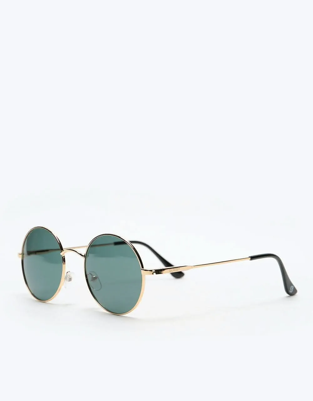 Glassy Sunhater Mayfair Premium Polarized Sunglasses - Gold