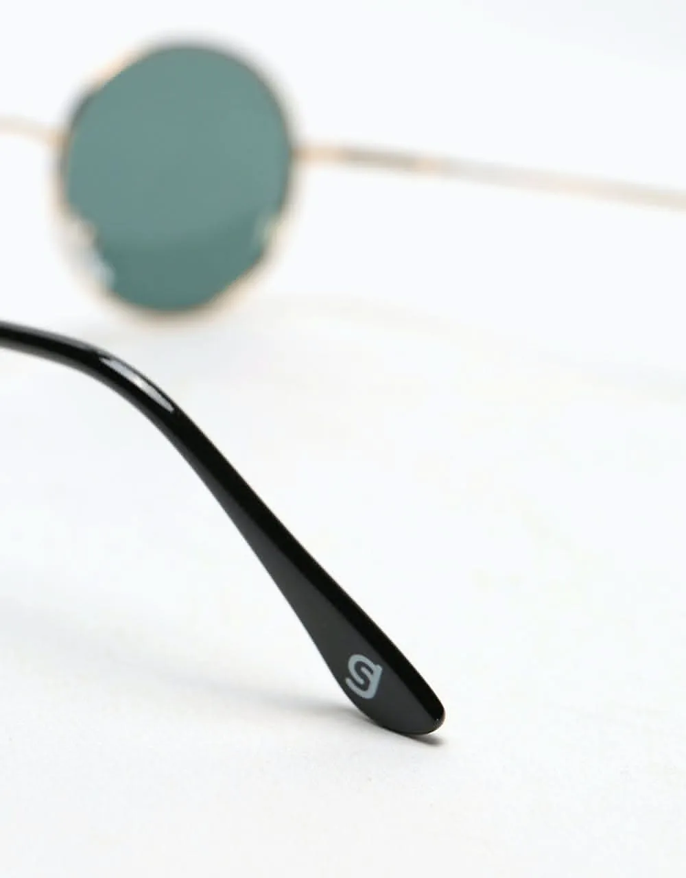 Glassy Sunhater Mayfair Premium Polarized Sunglasses - Gold
