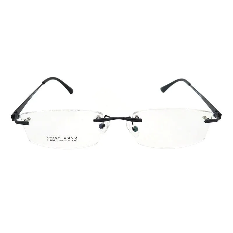 Gmei Men's Eyeglasses Titanium Alloy S8326 Rimless