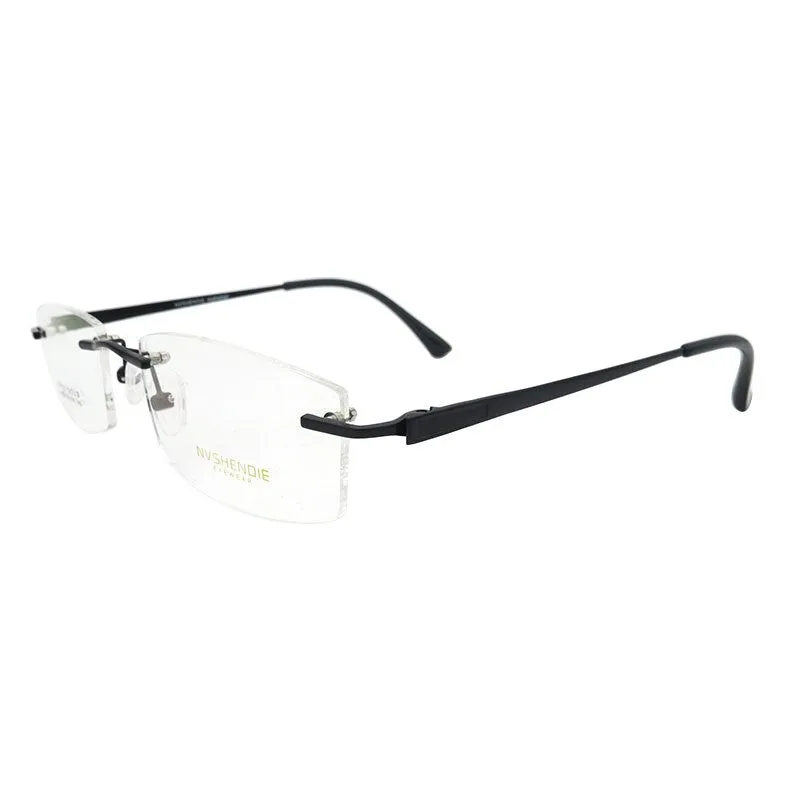 Gmei Men's Eyeglasses Titanium Alloy S8326 Rimless